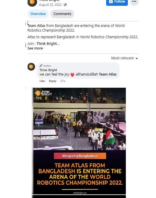 19. News Portal Coverage: Think Bright